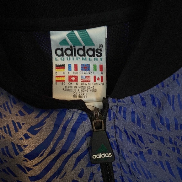 Women’s Vintage Adidas Equipment Track Jacket - Picture 2 of 6